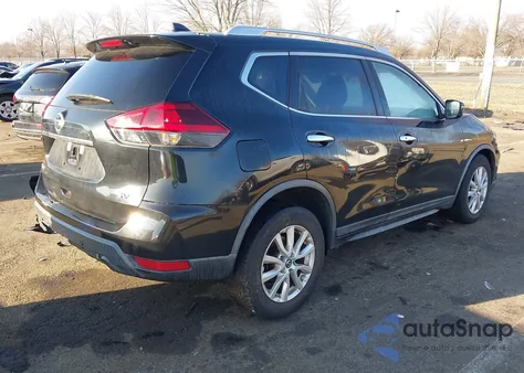 2019 Nissan Rogue Sv из США, поврежденный, VIN KNMAT2MT7KP507774